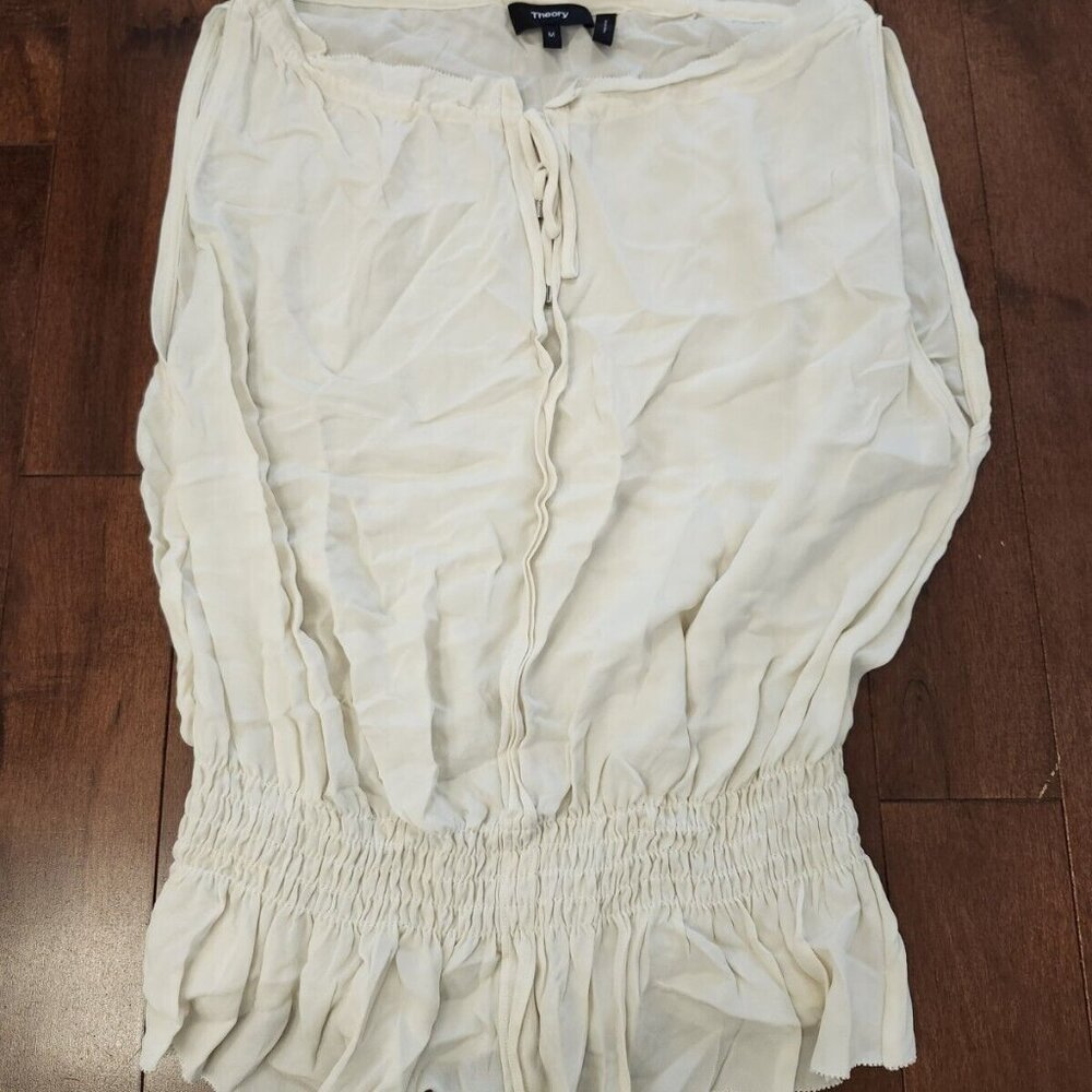 Theory women's silk tank top in size medium